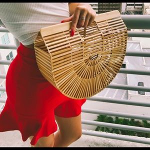 Avesii Bamboo Purse